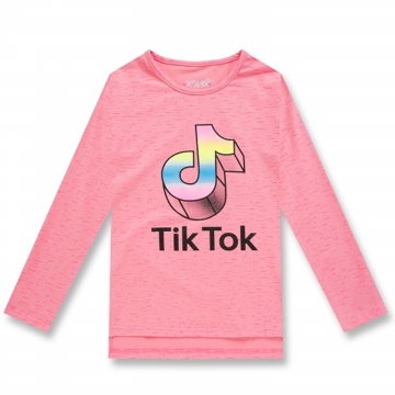 Dívčí bavlněné tričko TIK TOK