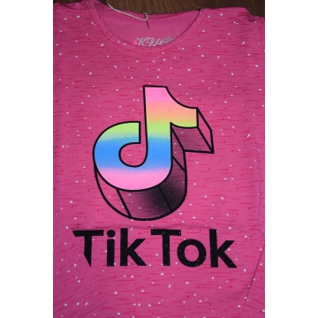 Dívčí bavlněné tričko TIK TOK