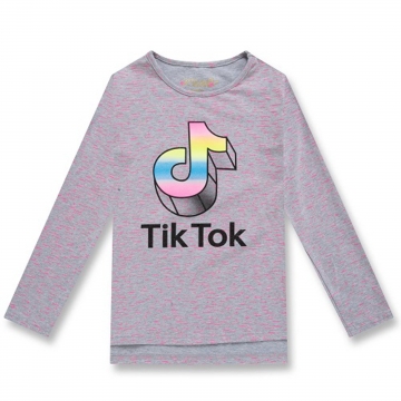 Dívčí bavlněné tričko TIK TOK