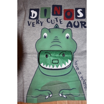 Chlapecké triko - dinosaurus 3D efekt