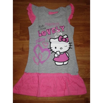 Letní šaty s kočičkou - Hello Kitty