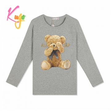 Dívčí tričko Kugo - medvídek DC0005