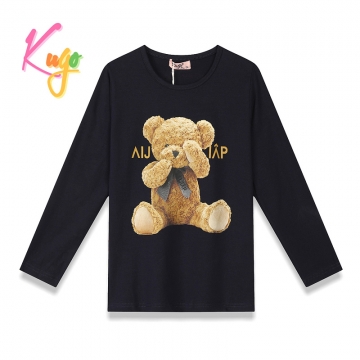 Dívčí tričko Kugo - medvídek DC0005
